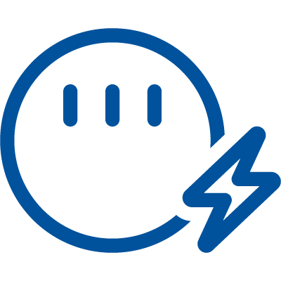 meter-bolt-light icon